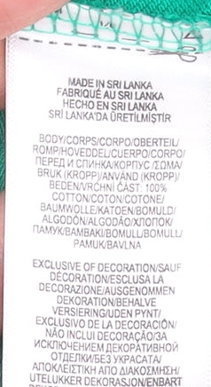 Ralph Lauren Men's Green Polo Shirt L Custom Slim Fit Embroidered