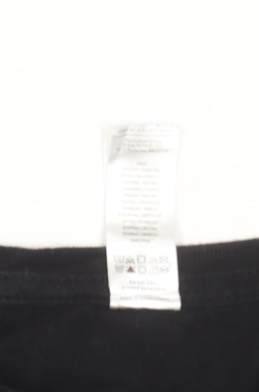 B&C Collection Women's Black Stranger Things T-Shirt Size S Short Sleeve