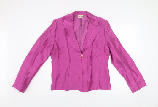 Womens UK Size 12 Viyella Pink Classic