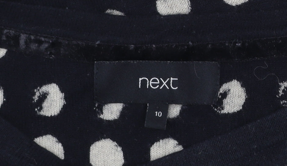 Womens UK Size 10 NEXT Black Pullover Jumper