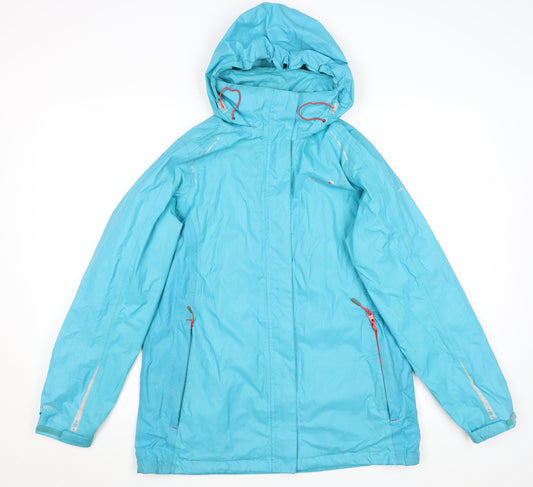 Womens UK Size 12 Regatta Blue Rain Coat
