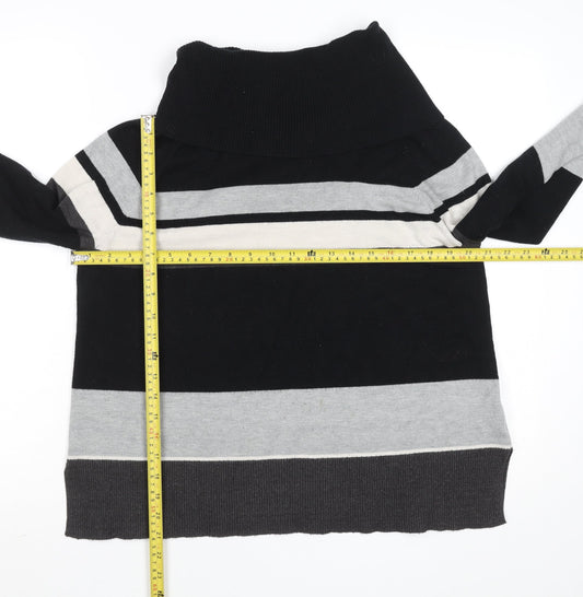 Womens UK Size M Jayley France Black Pullover Jumper