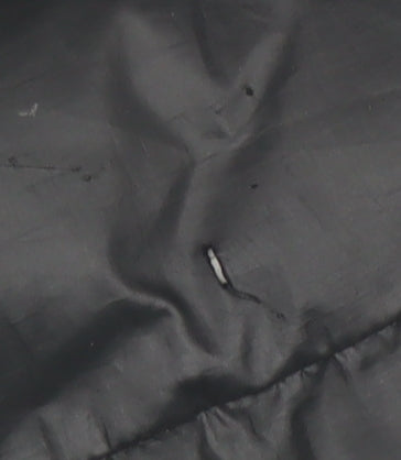 Adidas Boys Black Hooded Puffer Jacket 11-12 Years Winter Zip Coat