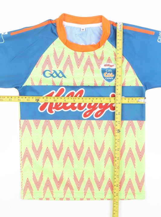 O'Neills Boys Multicoloured GAA Kellogg's Cúl Camps Jersey T-Shirt Size 14 Years