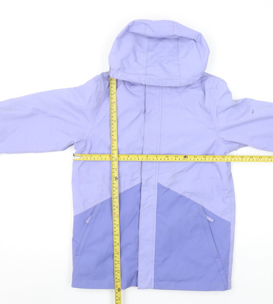 Boys UK Size 11-12 Years Mountain Warehouse Purple Rain Coat