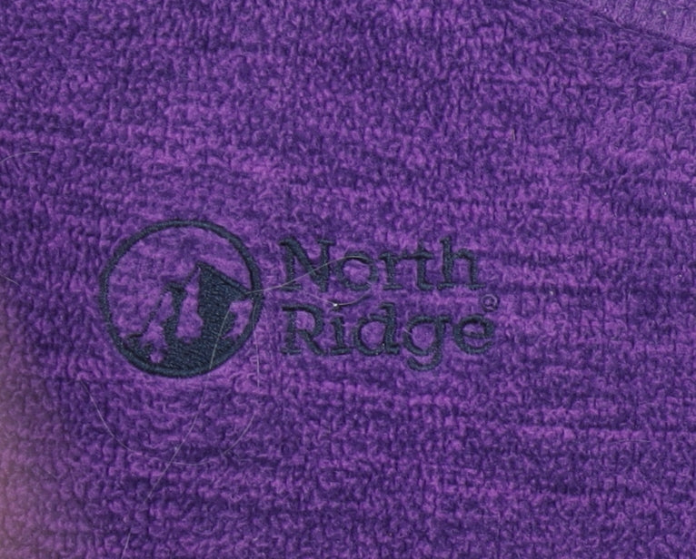 Womens UK Size S North Ridge Purple Basic Jacket