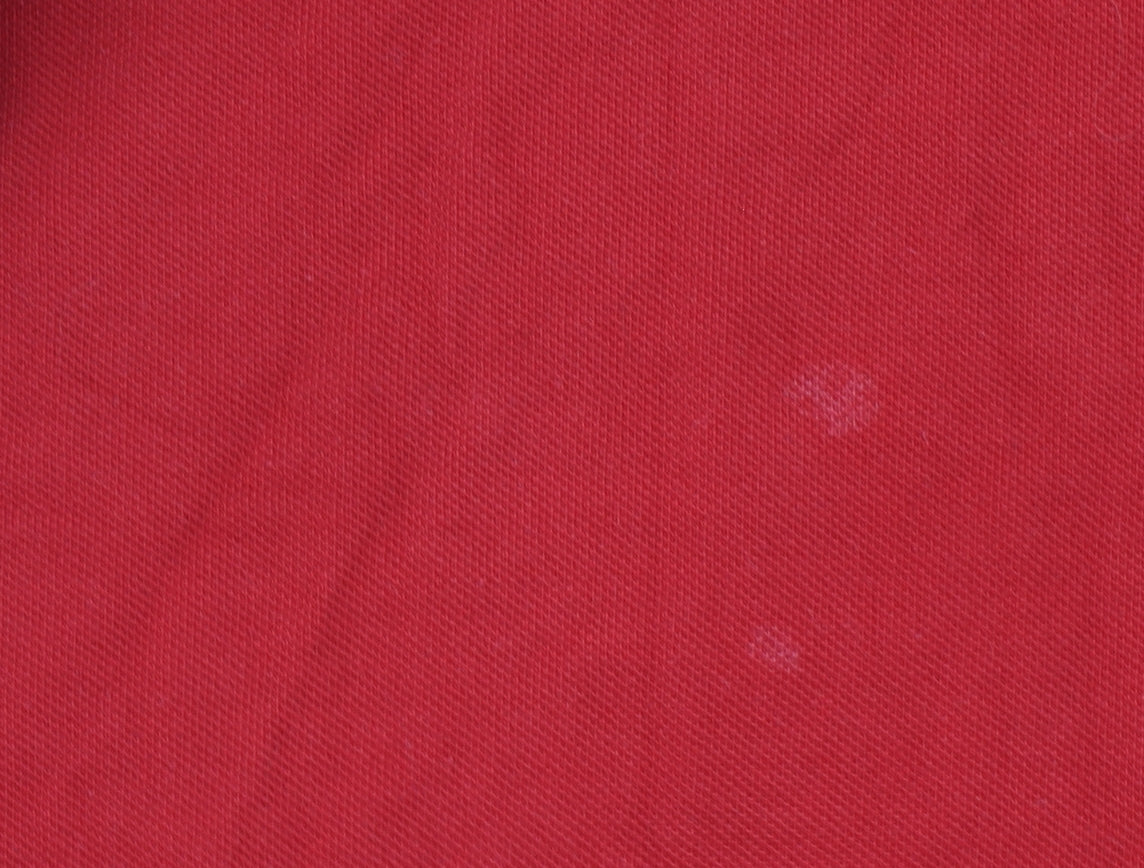 Superdry Men's Red 2XL Cotton Short Sleeve Logo Polo Shirt