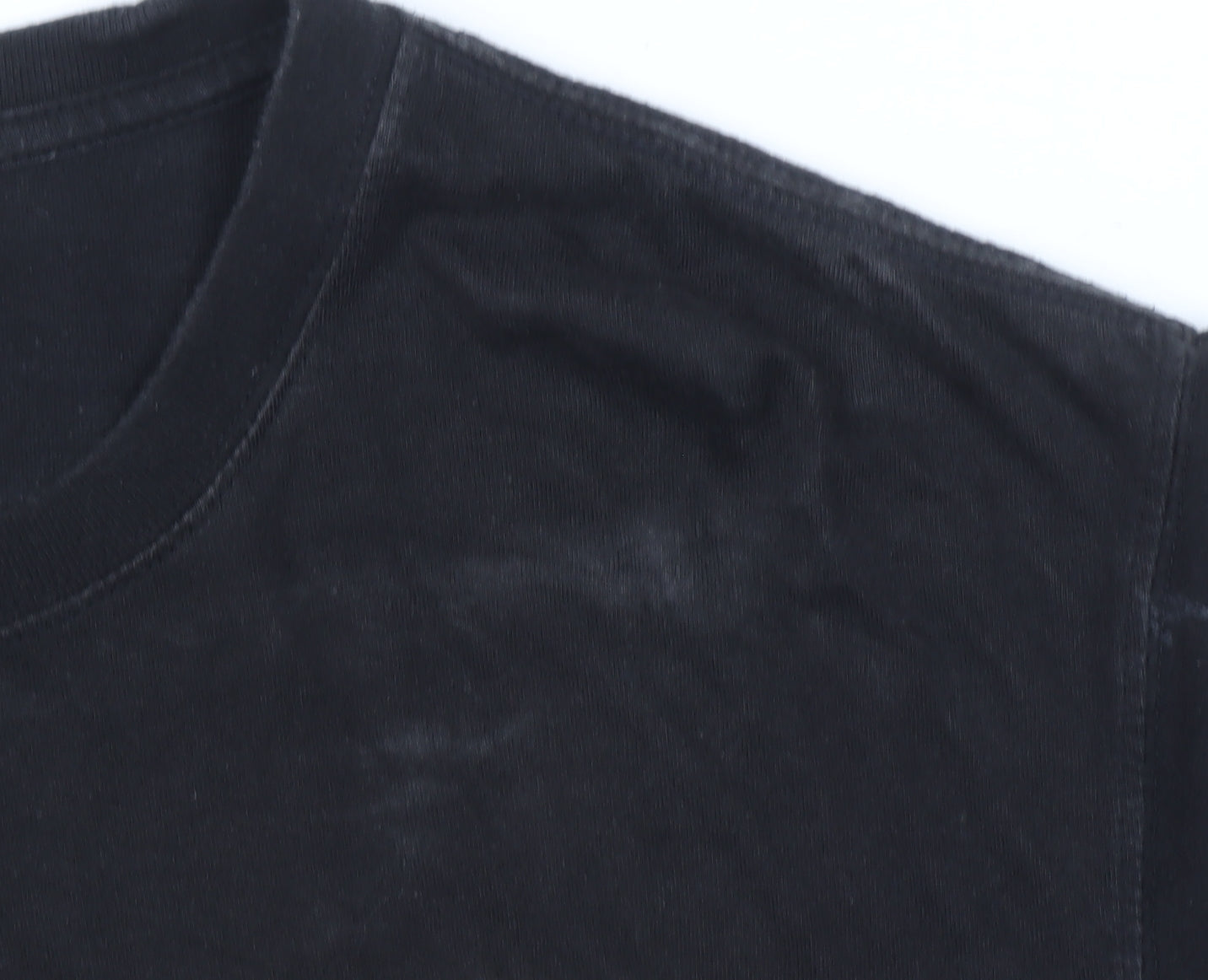 Maharishi Men's Black Dragon Embroidered Organic Cotton T-Shirt Size L