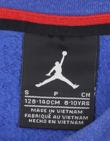Boys UK Size 8-10 Years Nike Blue Pullover Hoodie