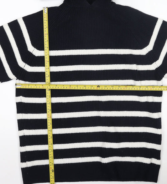 Womens UK Size S Zara Black Pullover Jumper