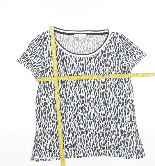 Womens UK Size 12 Gerard Darel Multicoloured Basic T-Shirt