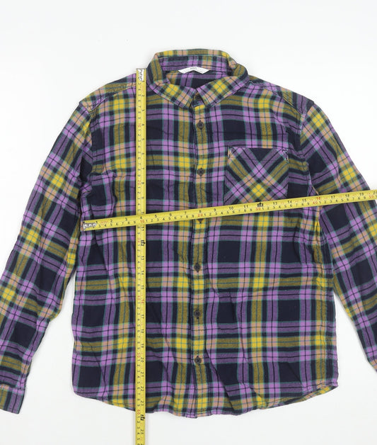 Girls UK Size 13 Years Marks and Spencer Multicoloured Basic Button-Up