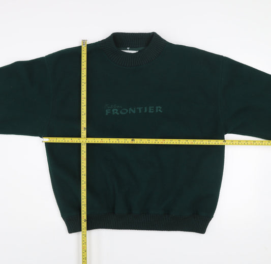 Mens UK Size M Burton Green Pullover Sweatshirt