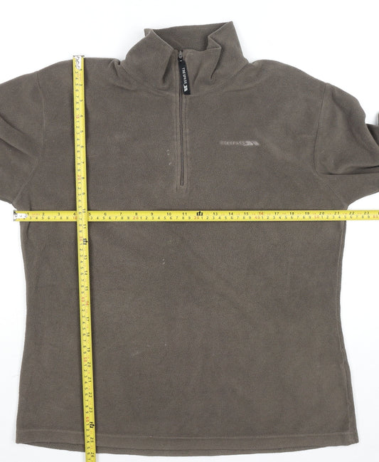 Mens UK Size XL Trespass Brown Pullover Sweatshirt