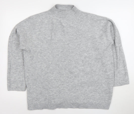 Womens UK Size M Wallis Grey Pullover Jumper