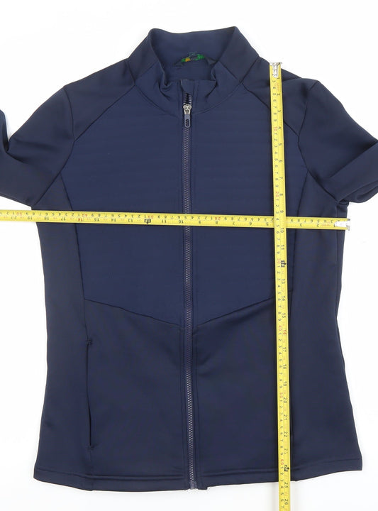 Mens UK Size S Padraig Harrington Blue Full Zip Sweatshirt