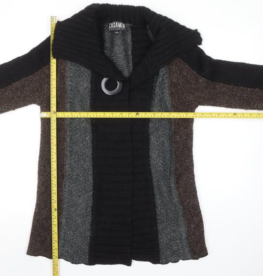Womens UK Size S Casamia Exclusive Black Cardigan Jumper
