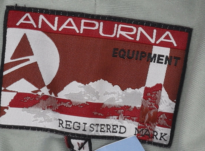 Anapurna Men Grey Insulated Snow Pants Size M Water Resistant Trousers