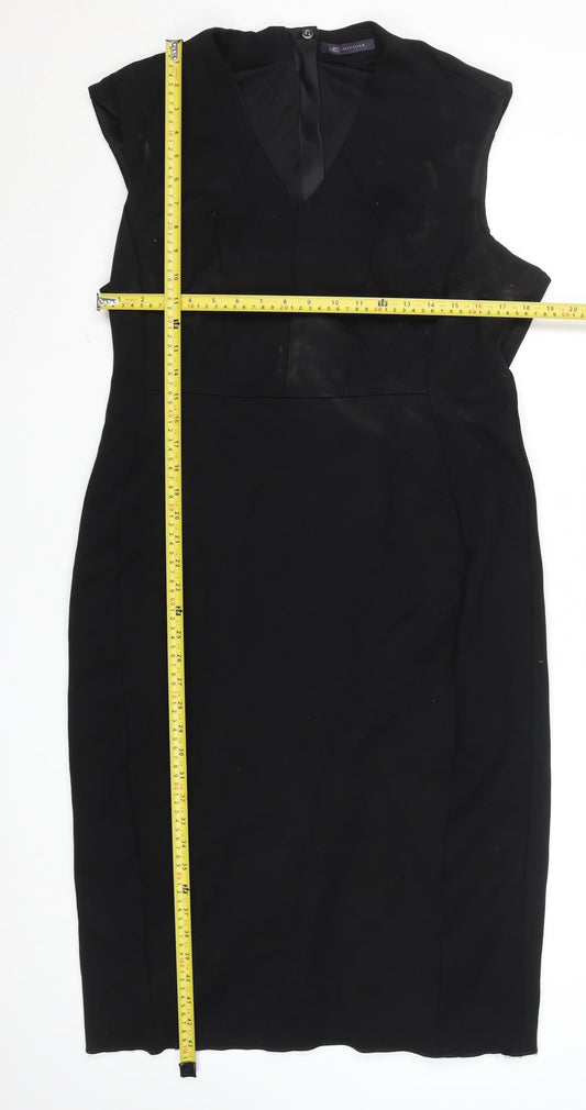 Marks and Spencer Women's Black Size 18 Sheath Work Dress