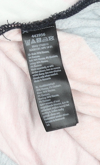 Monsoon Women’s Multicoloured Size 20 Sleeveless V-Neck Shift Midi Dress