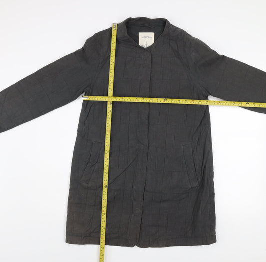 Womens UK Size 8 Seasalt Cornwall Grey Overcoat