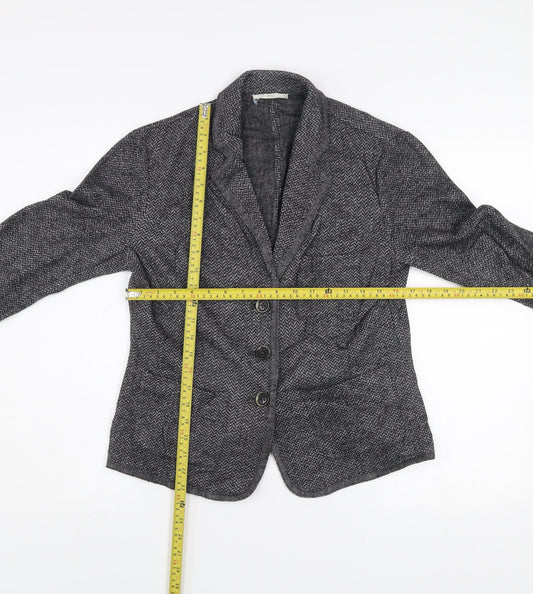 Womens UK Size 12 BRAX Grey Blazer
