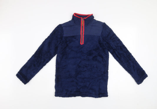 Girls UK Size 11-12 Years Joules Blue Basic Jacket