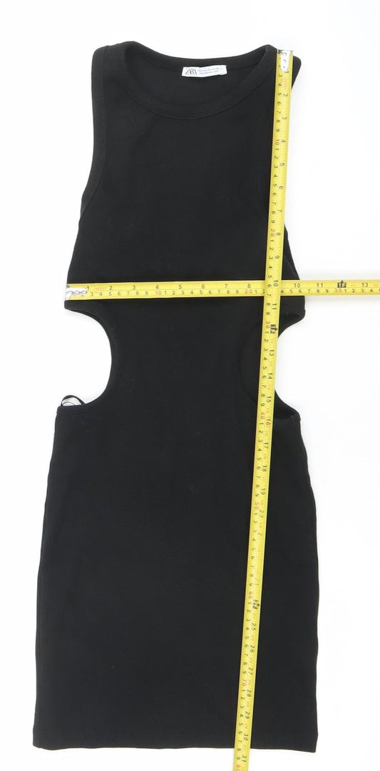 Womens UK Size S Zara Bodycon Dress
