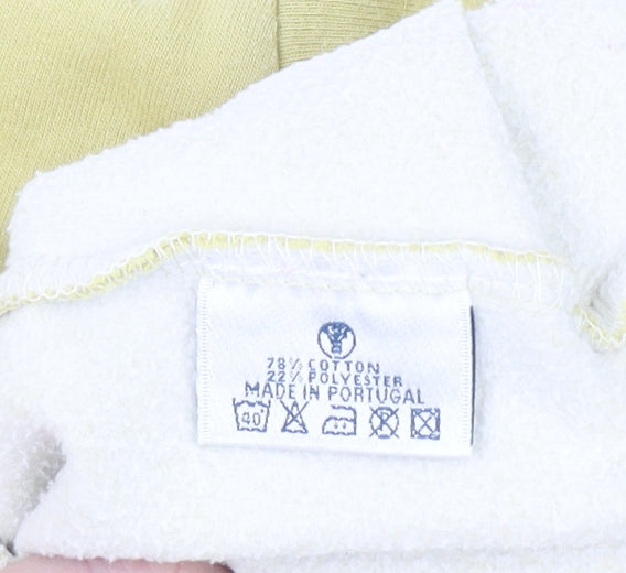 Womens UK Size 10 Fat Face Yellow Pullover Sweatshirt