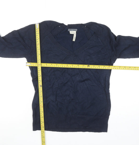 Womens UK Size M Esprit Blue Pullover Jumper