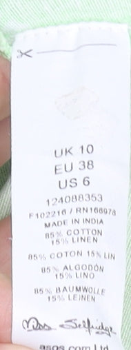 Womens UK Size 10 Miss Selfridge A-Line Dress