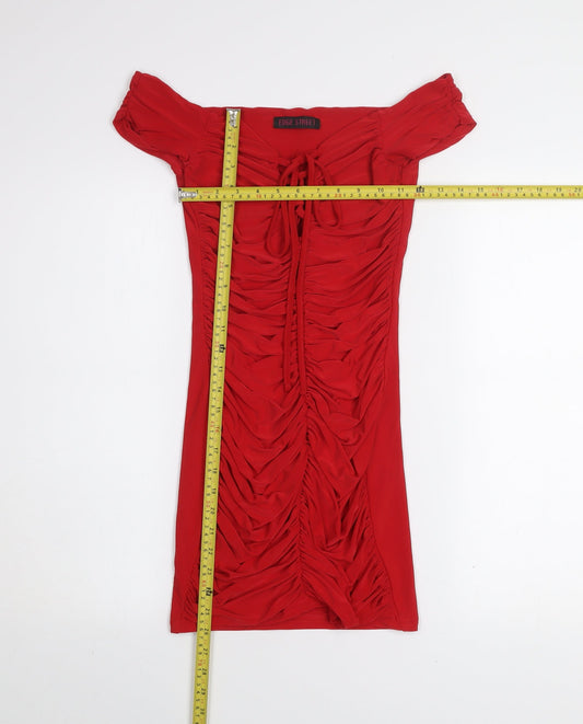 Womens UK Size 8 Edge Street Bodycon Dress