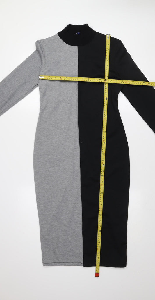 Womens UK Size L Zara Bodycon Dress