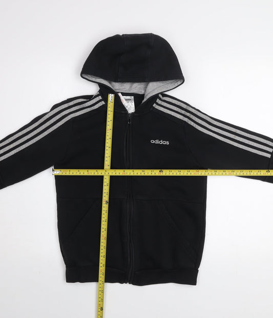 Boys UK Size 11-12 Years adidas Black Track Jacket