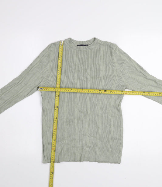 Womens UK Size 16 Marks and Spencer Green Pullover Jumper