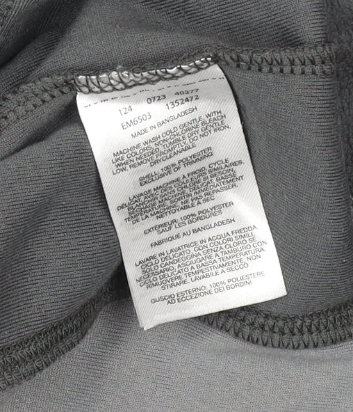 Columbia Women's Grey Fleece 1/4 Zip Pullover Sweatshirt Size S