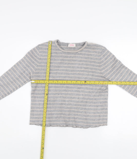 Womens UK Size XL Savida Grey Pullover Jumper