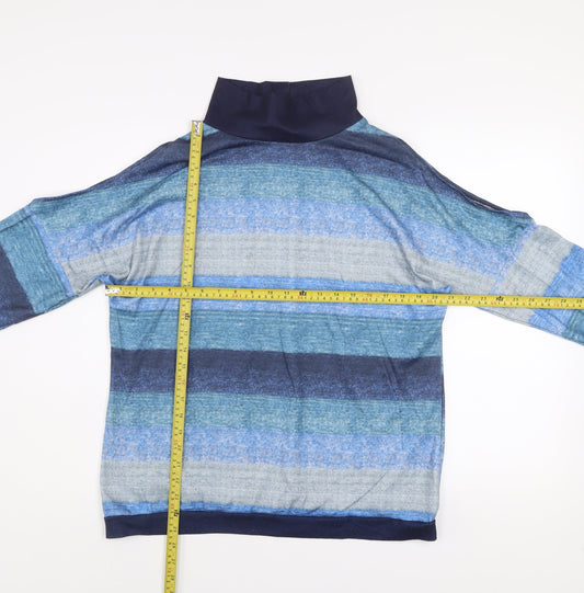 Womens UK Size 18 Yoins Blue Pullover Jumper
