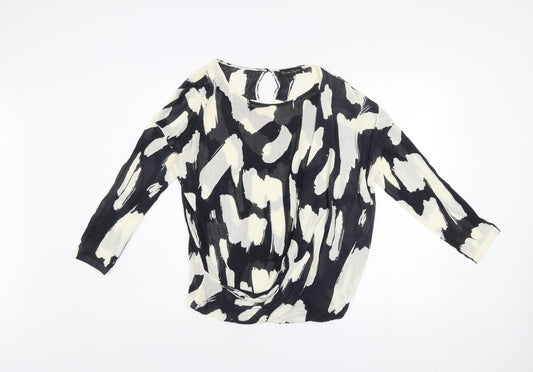 Womens UK Size 12 Phase Eight Black Pullover Jumper