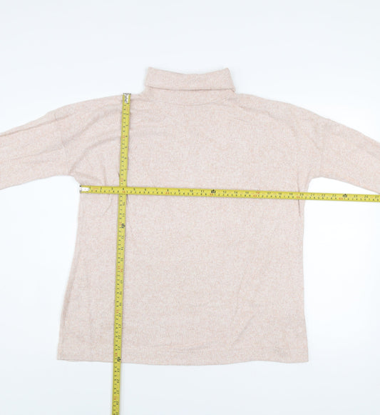 Womens UK Size S FatFace Beige Pullover Jumper