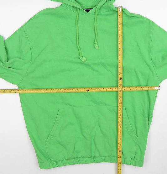 Mens UK Size S ASOS DESIGN Green Pullover Hoodie