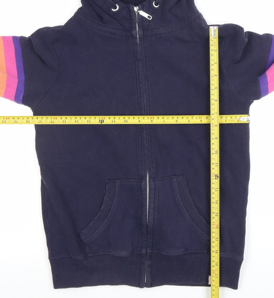 Girls UK Size 13 Years NEXT Blue Full Zip Hoodie