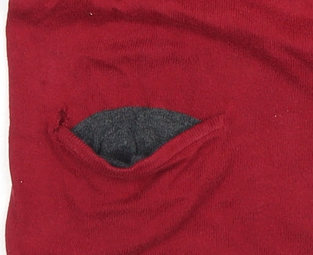 Womens UK Size L Only Red Basic Blouse