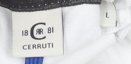 Mens UK Size L Cerruti 1881 Cotton Polo Shirt