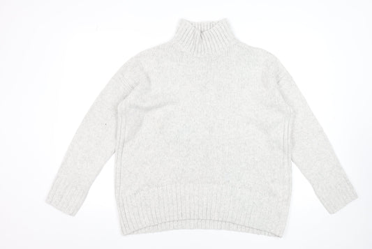 Womens UK Size 12 Dunnes Stores Grey Pullover Jumper