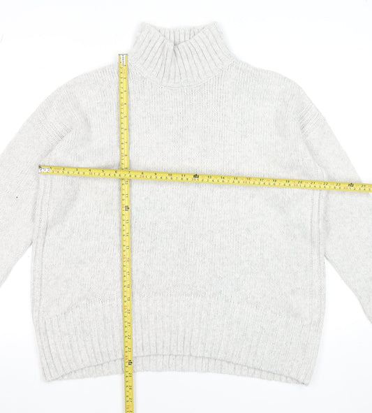 Womens UK Size 12 Dunnes Stores Grey Pullover Jumper