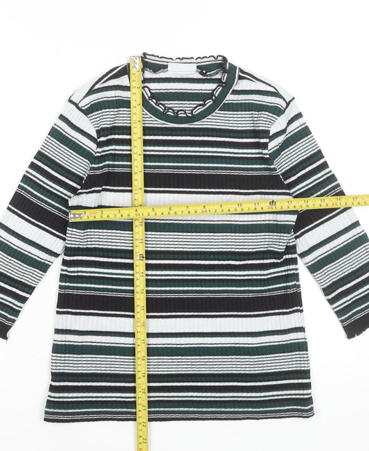 Womens UK Size M Only Multicoloured Pullover Jumper