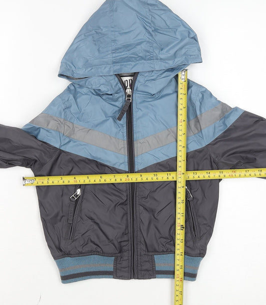 Boys UK Size 3 Years Sports Glory Blue Windbreaker Coat