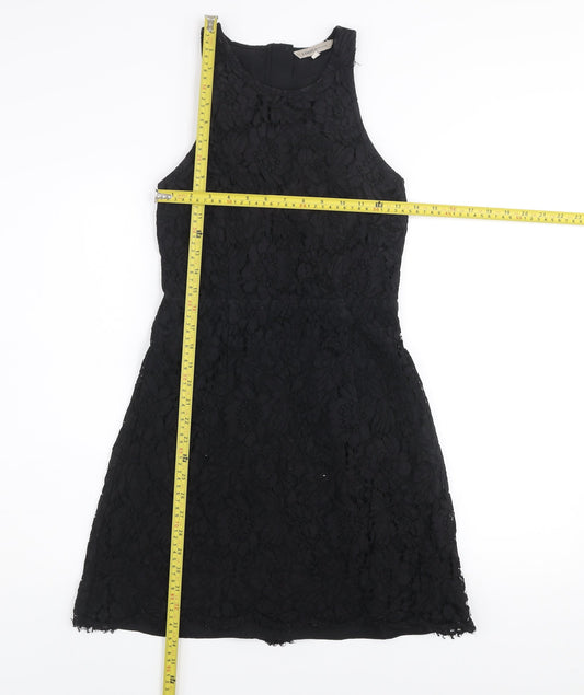 Marks and Spencer Women’s Black Lace A-Line Dress Size 8