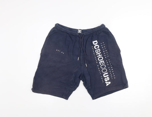 Mens UK Size S DC Shoes Regular Fit Sweat Shorts